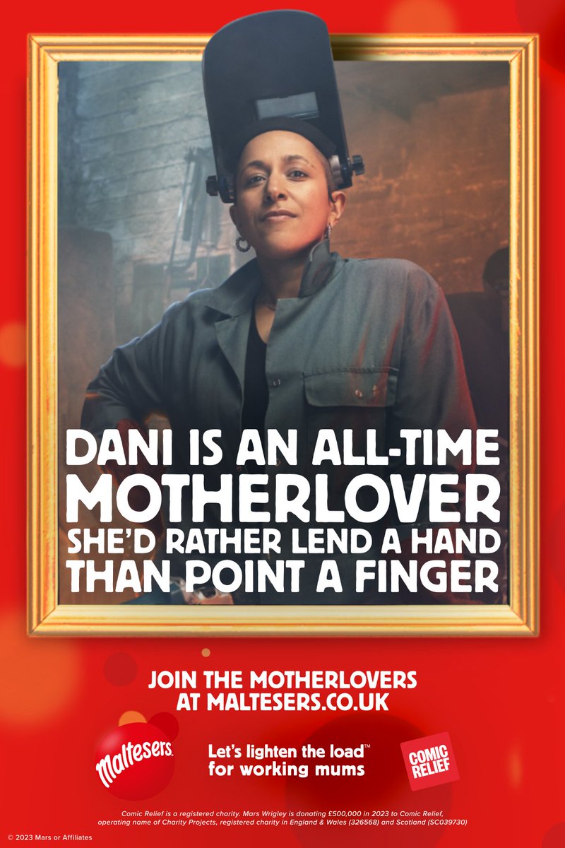 marcommnews's tweet photo. MALTESERS® CONTINUES MISSION TO LIGHTEN THE LOAD FOR WORKING MUMS WITH NEW CAMPAIGN ‘MOTHERLOVER’ https://t.co/sBNVcVy6R6 @MaltesersUK @MarsGlobal @AMV_BBDO #MarComm #MarCommNews https://t.co/orpsa6Myws