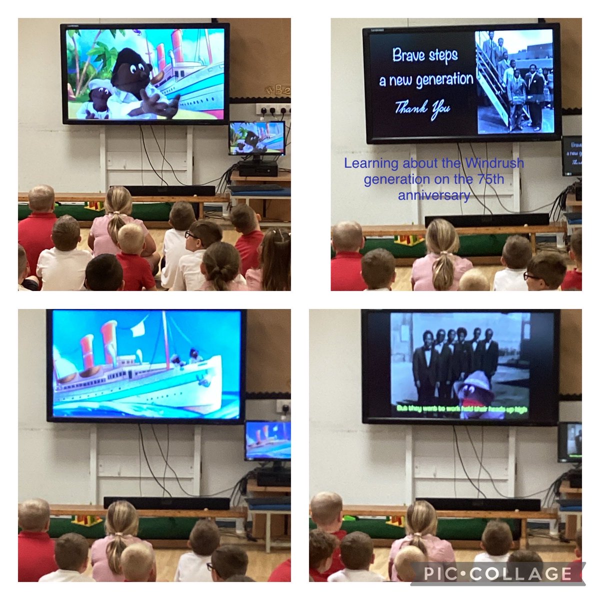 Finding out about the Windrush generation ❤️
#Millbrookp 
#Be the best you