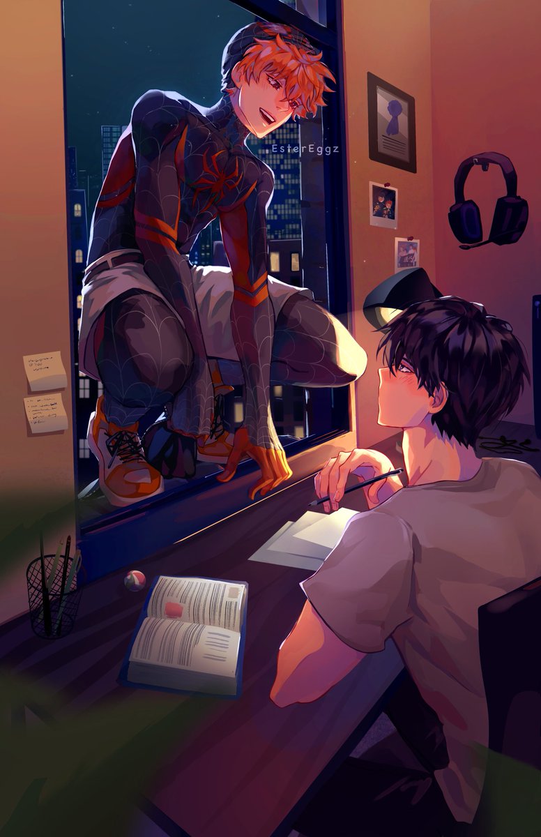 Spiderman Hinata lives rent free