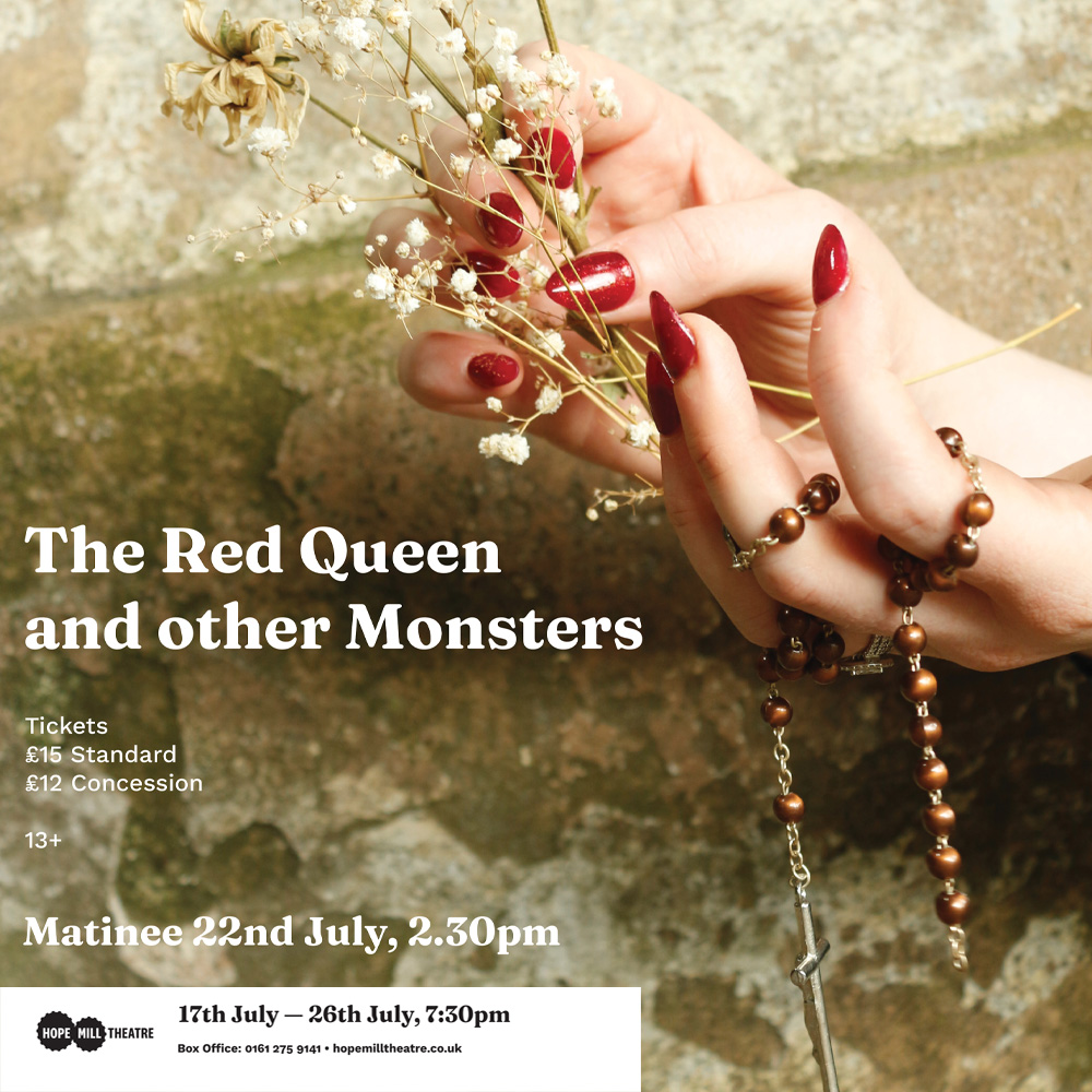 Come meet some of the most reviled women in literature this July at @hopemilltheatre - find out what they have to say for themselves and their actions.

Tickets are available to book here: hopemilltheatre.co.uk/event/the-red-…

#TheRedQueen #ManchesterTheatre