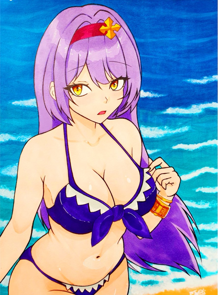 Clarissa at the beach ☀️🏖

#E7art #epicseven #beach  #epicgames #epic7 #에픽세븐 #epicfanart #エピックセブン #fanart #clarissa #girl #draw #drawing #illustation #character  #characterdraw  #artist #artistsupport  #art #e7art #marker #graphite #promarker #marker