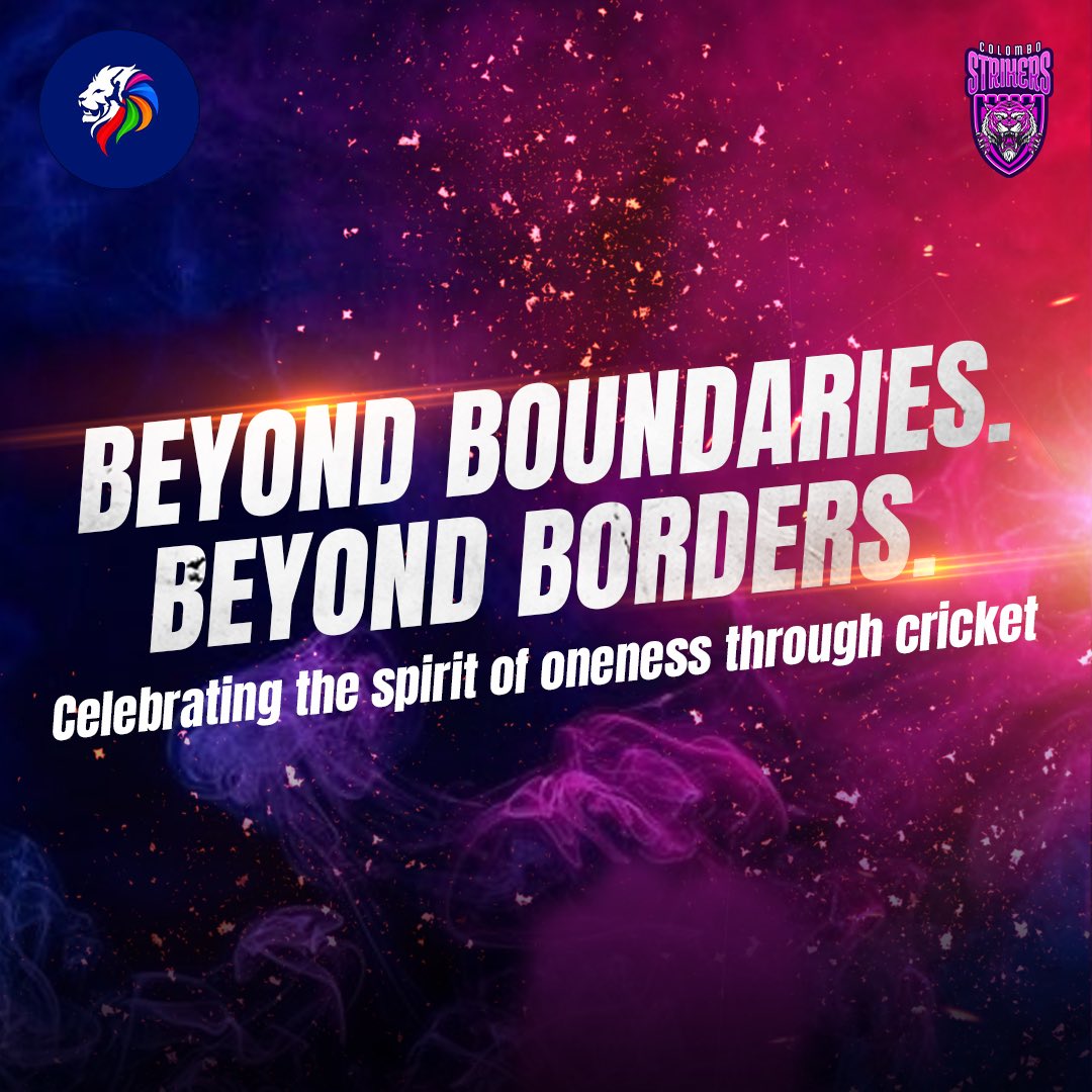 At Colombo Strikers, we believe that diversity is our strength, and together, we stand united as one powerful team. 💜

#SportsUnites #StrikersForEquality #Inclusivity #Equality #Diversity
#TheBasnahiraBoys
#HouseOfTigers #ColomboStrikers #LPL2023 #StrikeToConquer