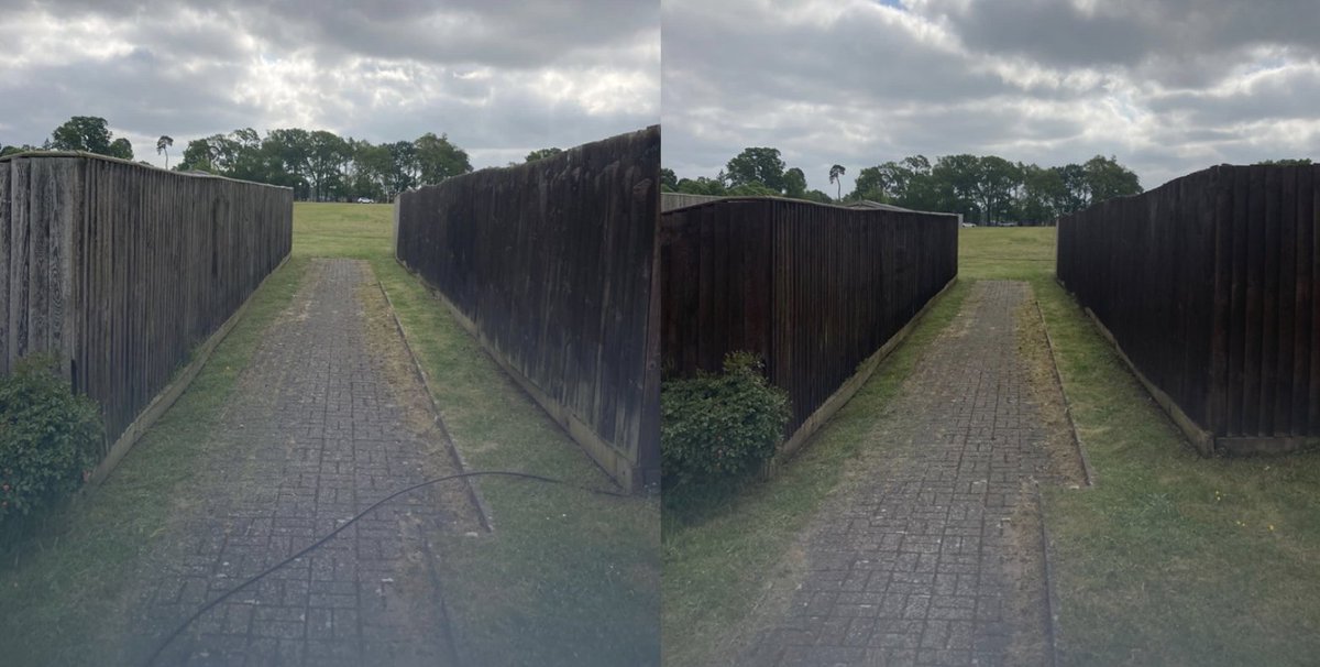 Before and after. Fences looking a lot fresher thanks to The Skill Mill #Norfolk. @YoungMindsUK @hortweek @BBCNorfolk #NorfolkBusiness @NorfolkCC @YMCANorfolk #NorfolkCommunity @vivo_uk #NorfolkJobs #youngpeoplematter @_YJB #youthjustice #jobs #employment