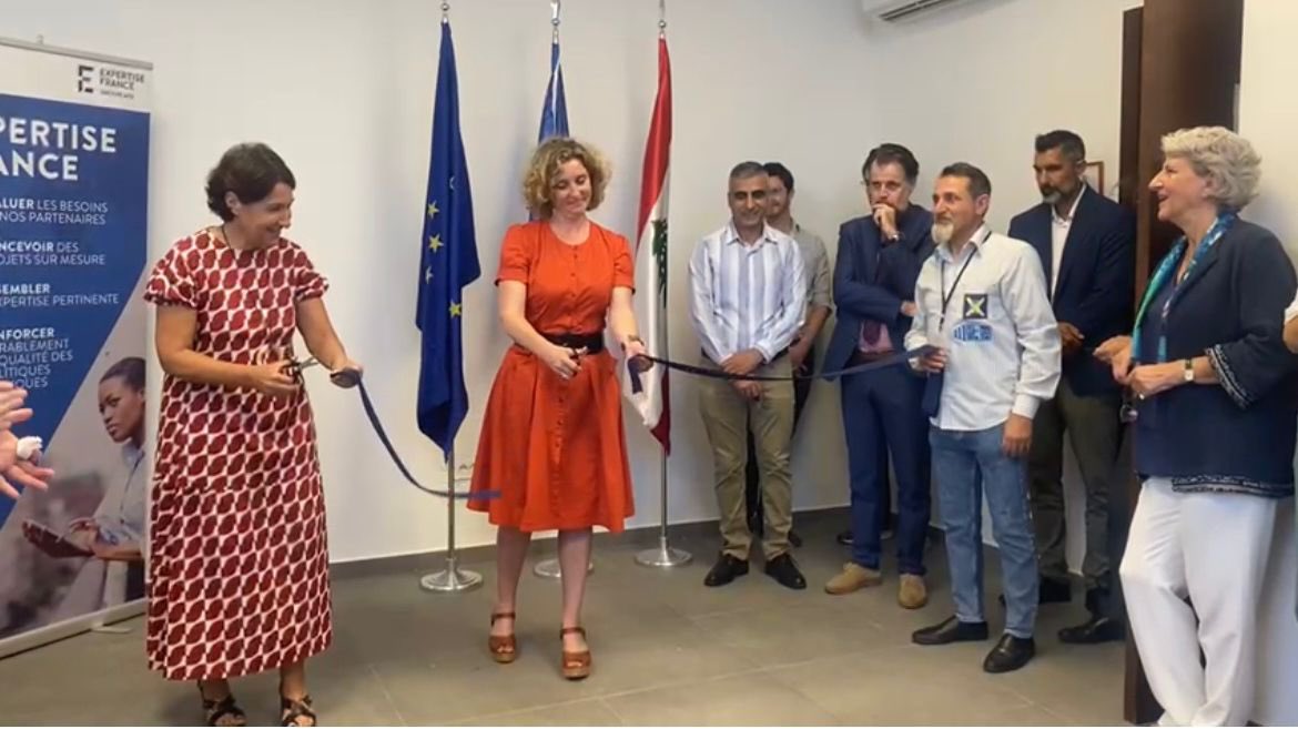 Heureuse d’avoir inauguré 🎉 les nouveaux bureaux d’<a href="/expertisefrance/">Expertise France</a> à Beyrouth avec la #TeamFrance 🇫🇷 au complet en présence de @grillo_anne, <a href="/AFD_MidEast/">Agence Française de Développement au Moyen-Orient</a> et la #TeamEurope 🇪🇺, permettant d’ancrer durablement l’agence au Liban🇱🇧! 

👉Pour + d’infos: 
lc.cx/wAMamm