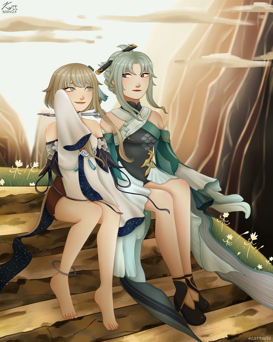 cattachi's tweet photo. #artistontwitter #digitalart #genshinimpact #genshin #madamping #guizhong #guiping #геншин #гуйчжун #мадампин #гуйпины https://t.co/QZNAYuk2Ct
