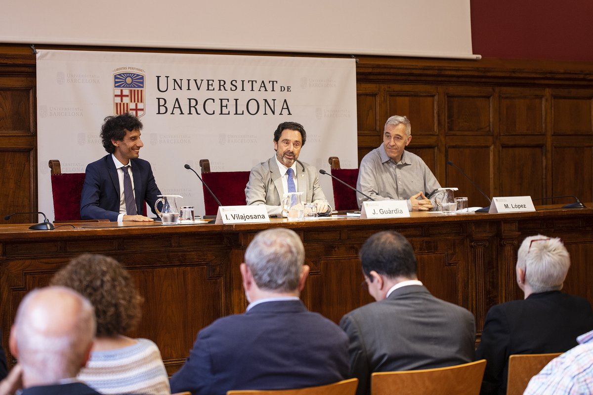 Universitat de Barcelona (@unibarcelona) on Twitter photo #CàtedraUB | 📡 Neix la Càtedra UB <a href="/Worldsensing/">Worldsensing</a> d’Internet Industrial de les Coses amb tres línies estratègiques:
☑️ Impulsar recerca i innovacions conjuntes
☑️ Formació alineada amb les necessitats del sector
☑️ Més presència de dones en les enginyeries
👉 #CàtedraUB | 📡 Neix la Càtedra UB <a href="/Worldsensing/">Worldsensing</a> d’Internet Industrial de les Coses amb tres línies estratègiques:
☑️ Impulsar recerca i innovacions conjuntes
☑️ Formació alineada amb les necessitats del sector
☑️ Més presència de dones en les enginyeries
👉