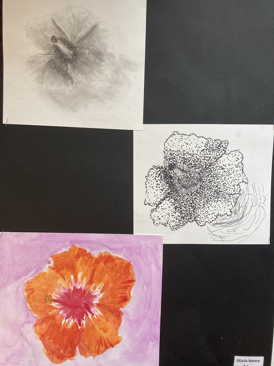 Shading! Value! Color! Realistic creativity at its best! Giving our 7th gr artists a round of applause!  @RSDNJArts <a href="/RSDsmithschool/">Smith Middle School</a>