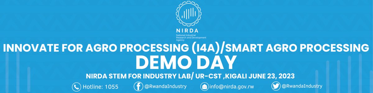 All is set as @RwandaIndusty gears up for Demo Day for Young Innovators participating in #InnovateforSmartAgroProcessingHackathon. Innovators are presenting their finial pitches ahead of the Demo Day and awarding of best projects scheduled for tomorrow, Friday 23, 2023.