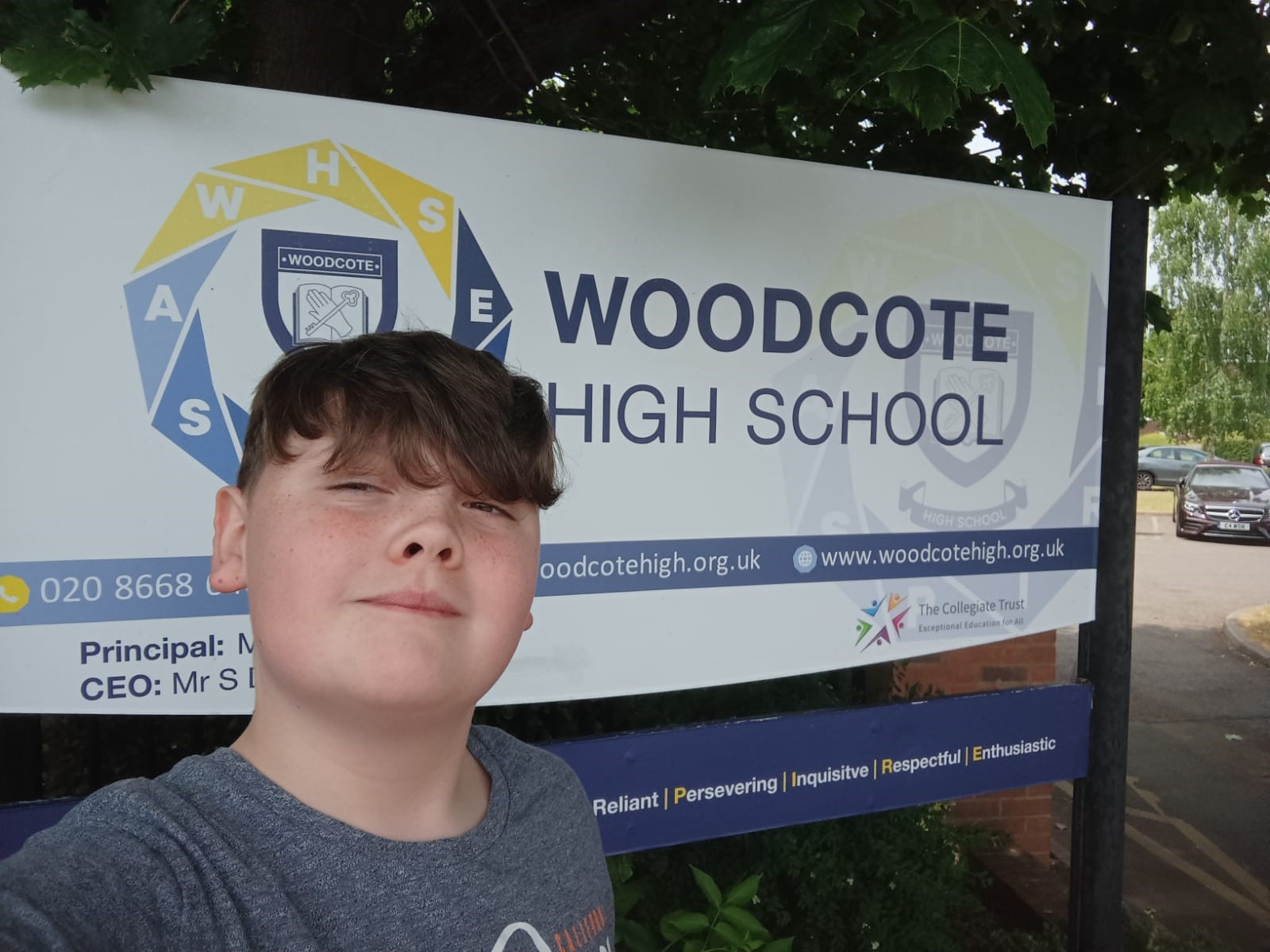 Woodcote High School on Twitter "Selfie time! 🤳🏼 Great work from Jack. We can't wait to meet