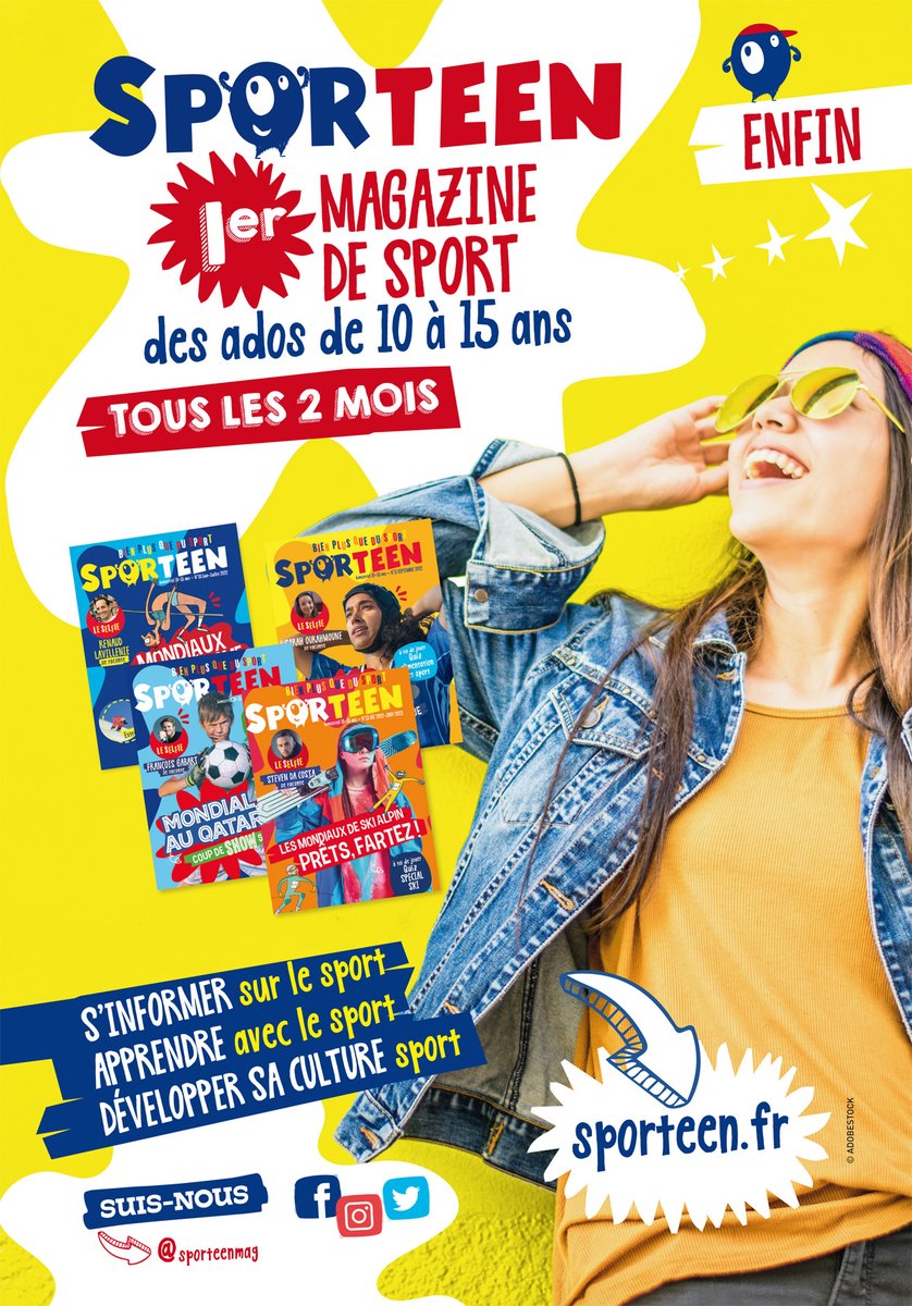 Sporteen Magazine tweet media