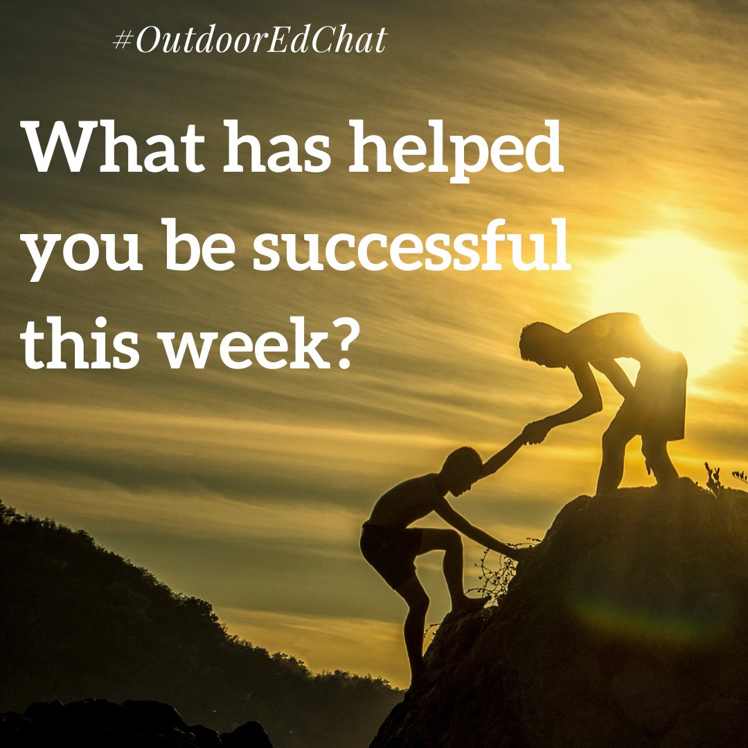 OutdoorEdChat's tweet image. Welcome to another week of#OutdoorEdChat. 

Let's grow our network...share, tag and RT with all #outdoorEd professionals 
#forestschool #scouting #Bushcraft #sailing #DofE #adventurousactivities #climbing #outdoorlearning #lotc