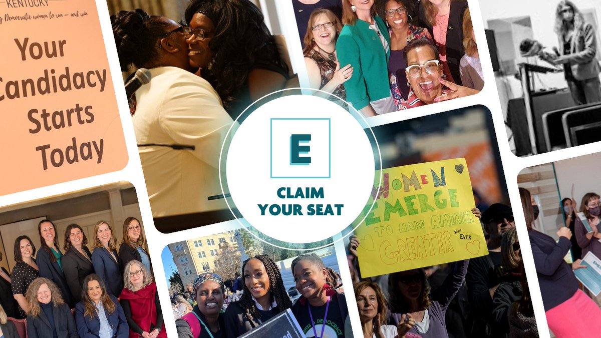 Claim your seat at the table with our Southern Regional Boot Camp. We need more women running for office, and that includes you!

Apply today: bit.ly/2023EmergeBoot…