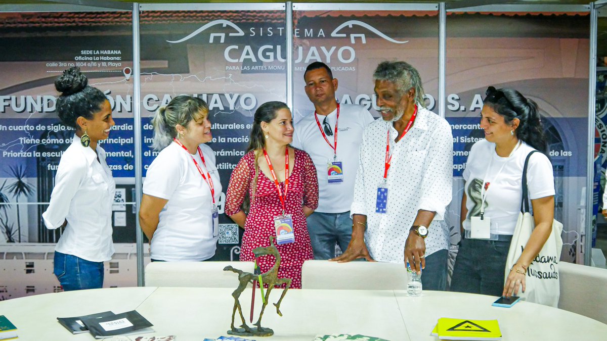 LescayAlberto's tweet photo. Visité el stand del #sistemacaguayo en la feria #expocaribe2023. Importante evento para lograr buenas y nuevas alianzas. https://t.co/QvhQiceYii
