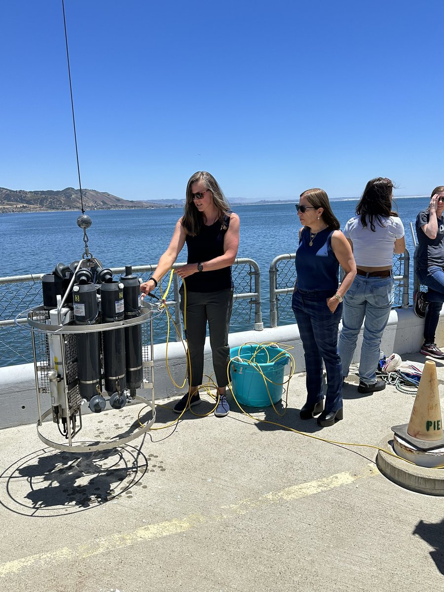 CPPrezArmstrong's tweet image. We were proud to host the @CALtGovernor this week! @EleniForCA visited the Cal Poly Pier to learn about the Center for Coastal Marine Sciences tied to the Blue Economy and future Clean Tech opportunities for the reuse of the Diablo Canyon Power Plant.