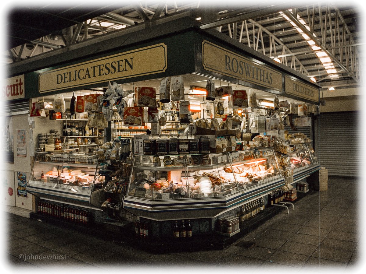 Roswithas Deli, John Street Market / Oastler Centre #Bradford. #filmphotography @RoswithasDeli