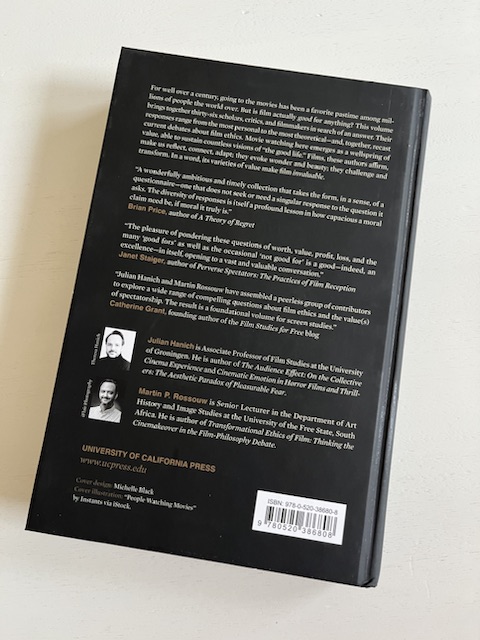 Platolanie's tweet photo. Happy to share that 'What Film is Good For', co-edited with Julian Hanich, is hot off the press and will soon be out in the world!
https://t.co/hvGpIR25yB 

🚨Our list of contributors and a TOC reveal in the thread below 👇

@ucpress @groningenfilm @FacultyofArtsUG @UFSweb  (1/5) https://t.co/9Sd6VjvxjX