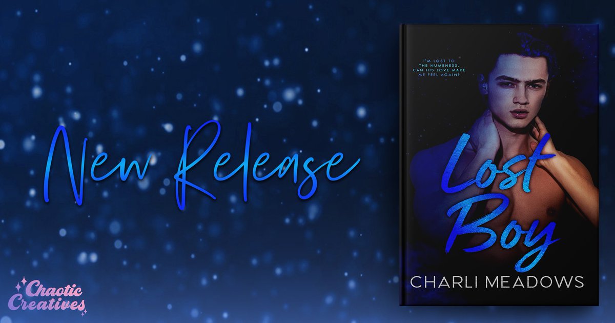 #NewRelease 𝙇𝙤𝙨𝙩 𝘽𝙤𝙮, an all new M/M, friends to lovers, hurt/comfort romance by Charli Meadows is LIVE!

#1ClickNow: books2read.com/u/47WdaR

#friendstolovers #grumpysunshinetrope #opposites @Chaotic_Creativ