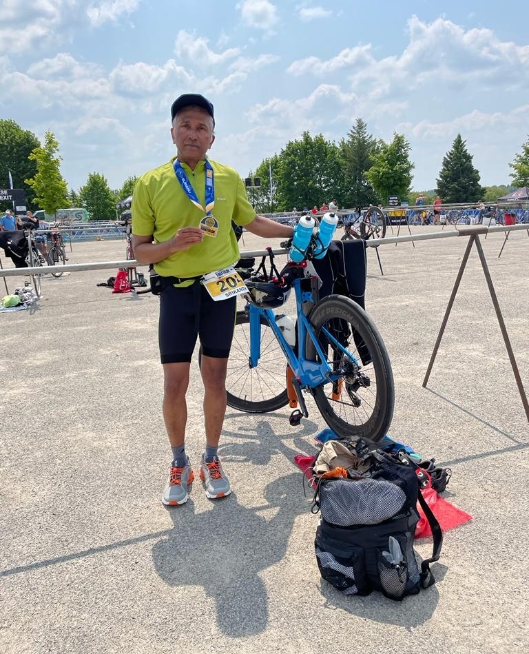 Srikanth competed in the Guelph Triathlon last weekend! 

What events are you participating in this summer?
Share your photos with us! 

#guelphtri 
#weekendracing 
#gruppofuelsendurance