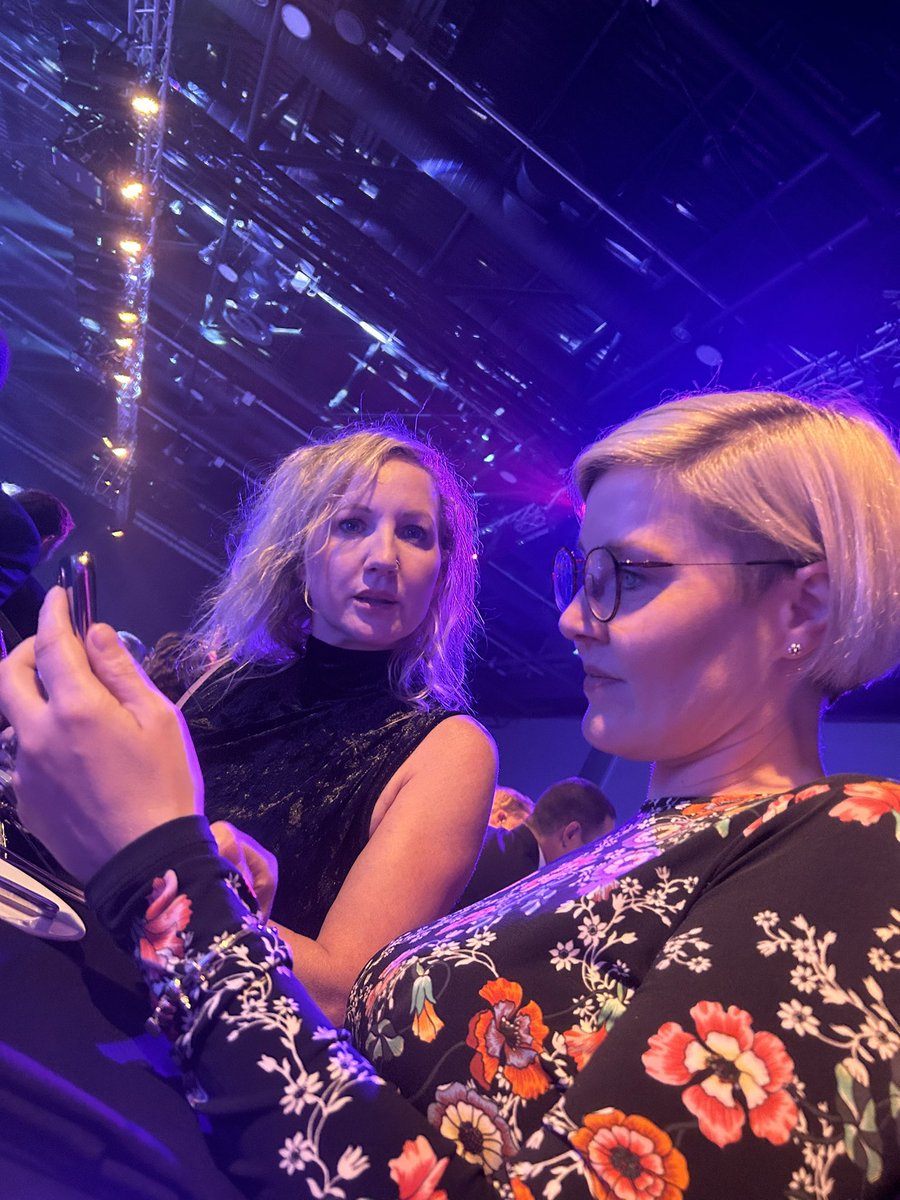 Really these two are the driving force to our HSJ nomination and this is the picture showing them trying to work out the hashtag!! @HSJ_awards #HSJDigitalAwards table 24