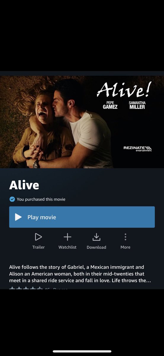 If you need something new to watch on @PrimeVideo Watch Alive! 
#PpGamezAlive #AmazonPrimeVideo