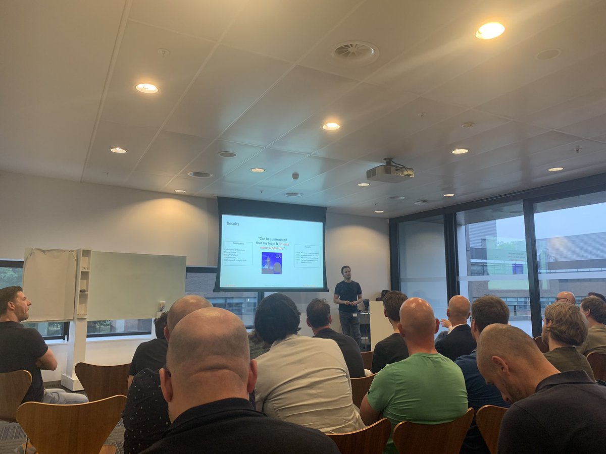 Enjoying a very interesting lessons learned working with #XMCloud at #SUGNL by <a href="/Avanade/">Avanade</a> ‘s <a href="/DerkHudepol/">derk hudepol</a>