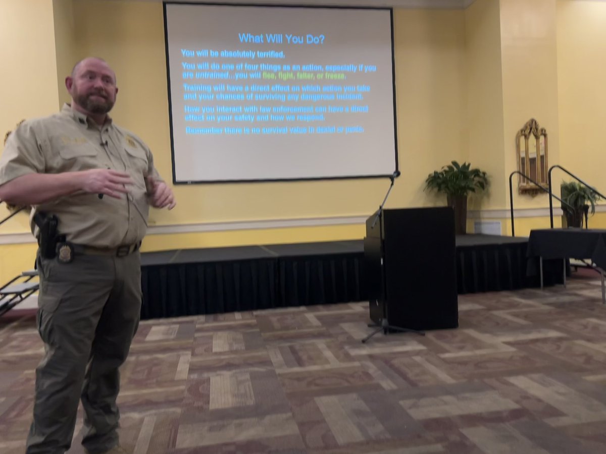 Thankful to have training from Wayne Freeman and the South Carolina Law Enforcement Division on workplace violence. Our HR community is safer and smarter thanks to the tremendous training from our partners at SLED.