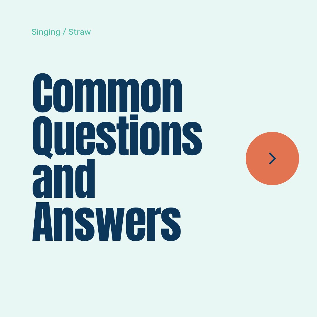 singingstraw's tweet image. What other questions do you have for us? Drop them below! ⬇️

#sspro #SingingStraw #SingingtTps #VocalCoach #LearnToSing  #HealthyVoice #VocalWellness
#VoiceTraining #SingerHealth #VocalTechnique