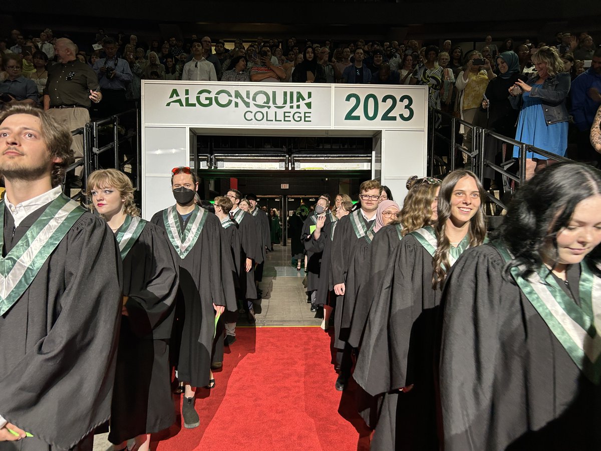 Congratulations to the class of 2023 - you are now joining a lifelong alumni community of over 210,000. #Algonquin2023