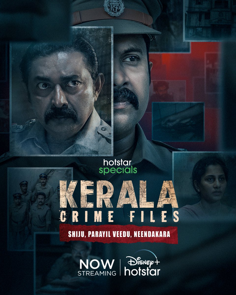 #KeralaCrimeFiles - a shocking crime and a gripping investigation, is now streaming on #DisneyPlusHotstar in Malayalam, Tamil, Hindi, Telugu, Kannada, Bengali and Marathi.

Watch now: hotstar.com/in/shows/keral…

@AjuVarghesee @LalDirector @rahulrijinair

#WebSeries #HotstarSpecials