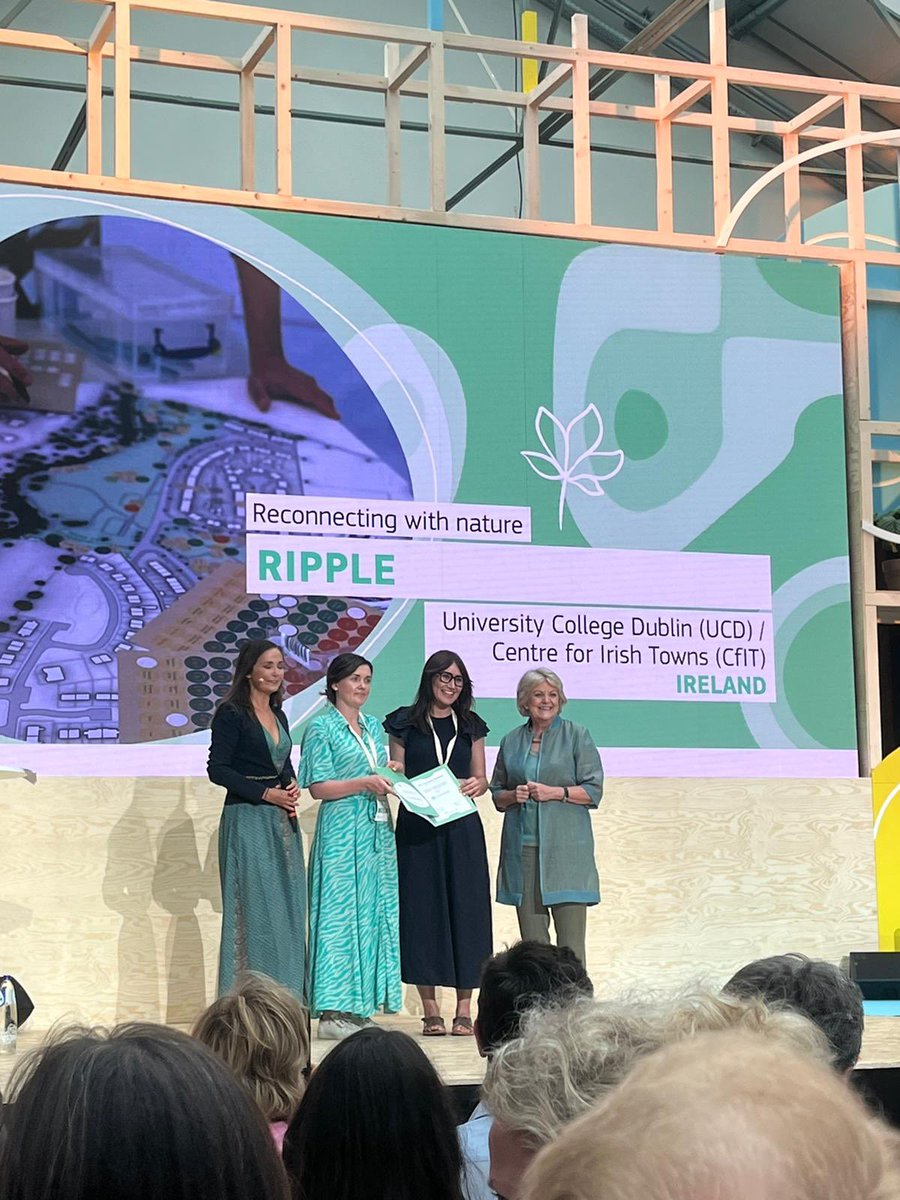 Ripple (@ripple_ballina) on Twitter photo 🏆Ripple became the 1st Irish project to receive a #NewEuropeanBauhaus Award today, in the Reconnecting with Nature Champion Category. The team is so proud & grateful for all the support & to be in the company of so many amazing projects. @UCDCfIT <a href="/UCDArch/">UCD Architecture</a> <a href="/UCDEngArch/">UCD College of Engineering & Architecture</a> 💧 ⭐️ 🏆Ripple became the 1st Irish project to receive a #NewEuropeanBauhaus Award today, in the Reconnecting with Nature Champion Category. The team is so proud & grateful for all the support & to be in the company of so many amazing projects. @UCDCfIT <a href="/UCDArch/">UCD Architecture</a> <a href="/UCDEngArch/">UCD College of Engineering & Architecture</a> 💧 ⭐️