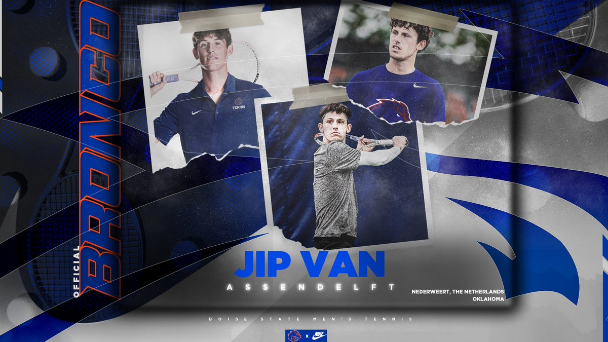 BroncoSportsMTN's tweet image. Shields adds Oklahoma transfer Jip van Assendelft to the 2023-24 roster. 

Go Broncos❗️🎾🐴
#BleedBlue | #WhatsNext 
boi.st/3XnEiIC