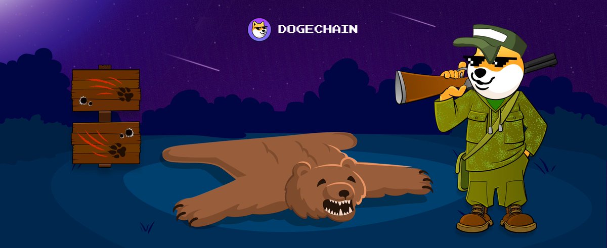 Bears stand no chance on #Dogechain