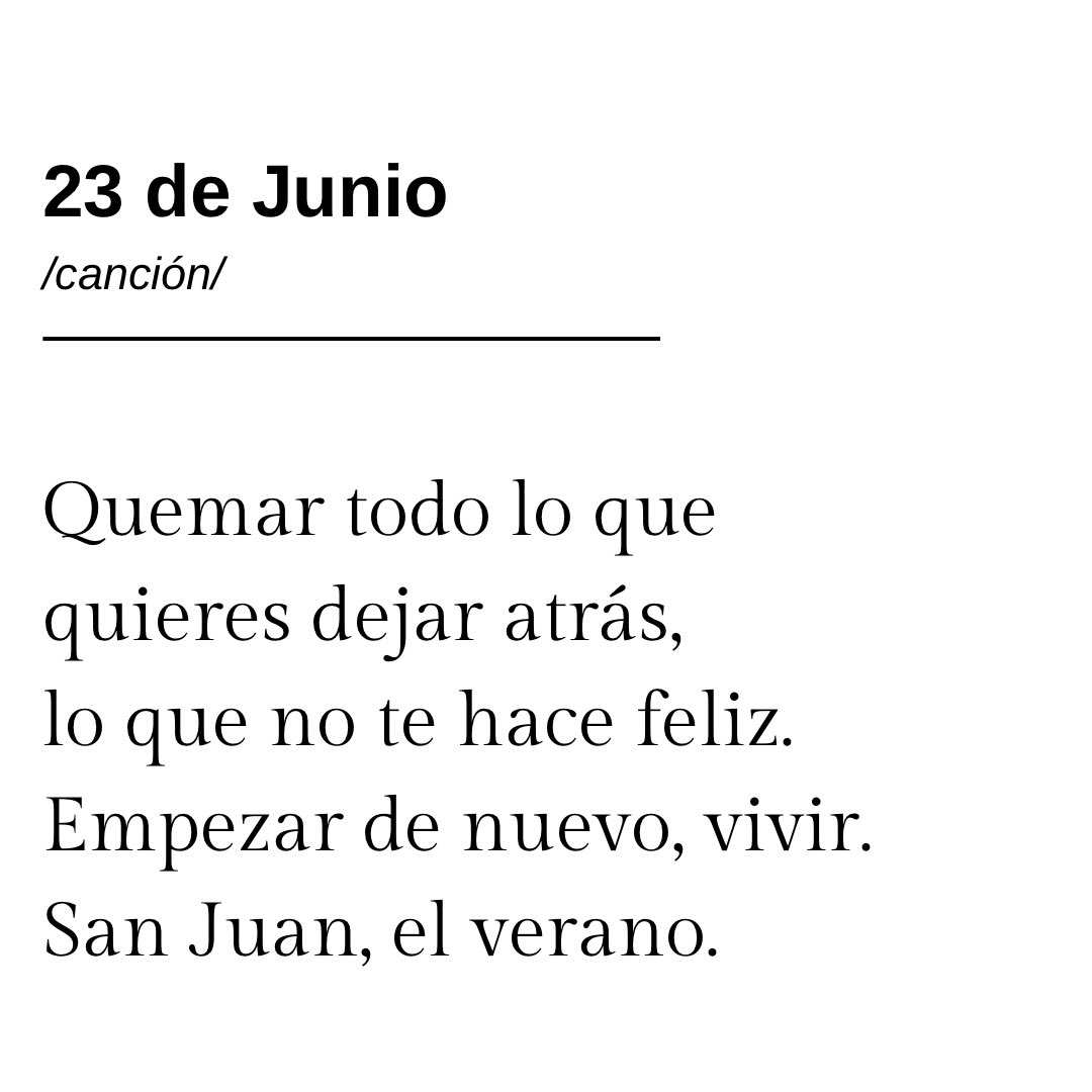 23 de Junio…