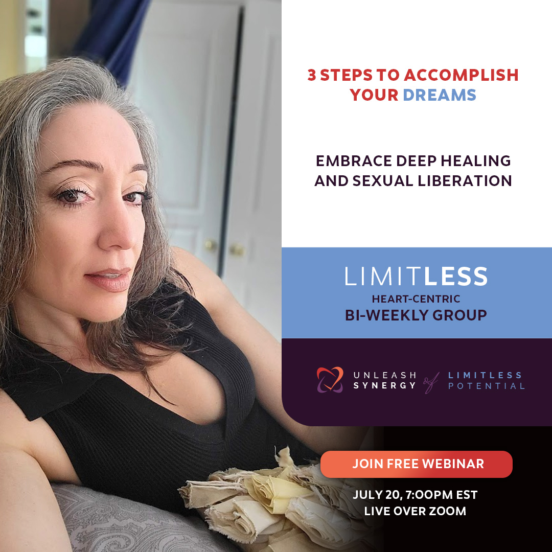 SpiritSexLab's tweet photo. I am so excited to let you know that LimitLESS Intake is open! Join my exclusive bi-weekly online mentorship empowering incredible individuals to embrace epic pleasure and passion, heal inner wounds, and cultivate fulfilling relationships (https://t.co/07mSeUydPc) https://t.co/buoy3s3zNP