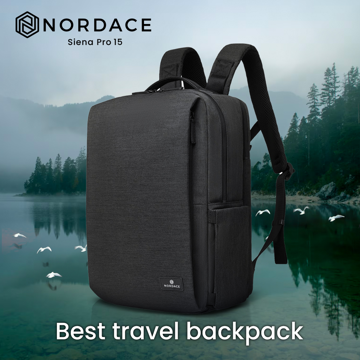 NordaceOfficial's tweet photo. 🌟 Unmatched Versatility: The Nordace Siena Pro is my go-to companion for any trip, from weekend getaways to extended journeys. Its sleek design and versatile functionality effortlessly adapt to my needs!