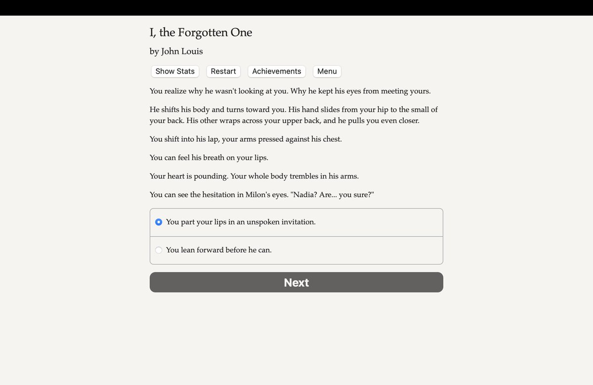 The text-based adventure game I, THE FORGOTTEN ONE has been released for PC

entertainment-factor.blogspot.com/2023/06/i-forg…

#games #videogames #gaming #pcgames #pcgaming #indiegame #indiegames #itheforgottenone #adventure #rpg <a href="/hostedgames/">Hosted Games</a>