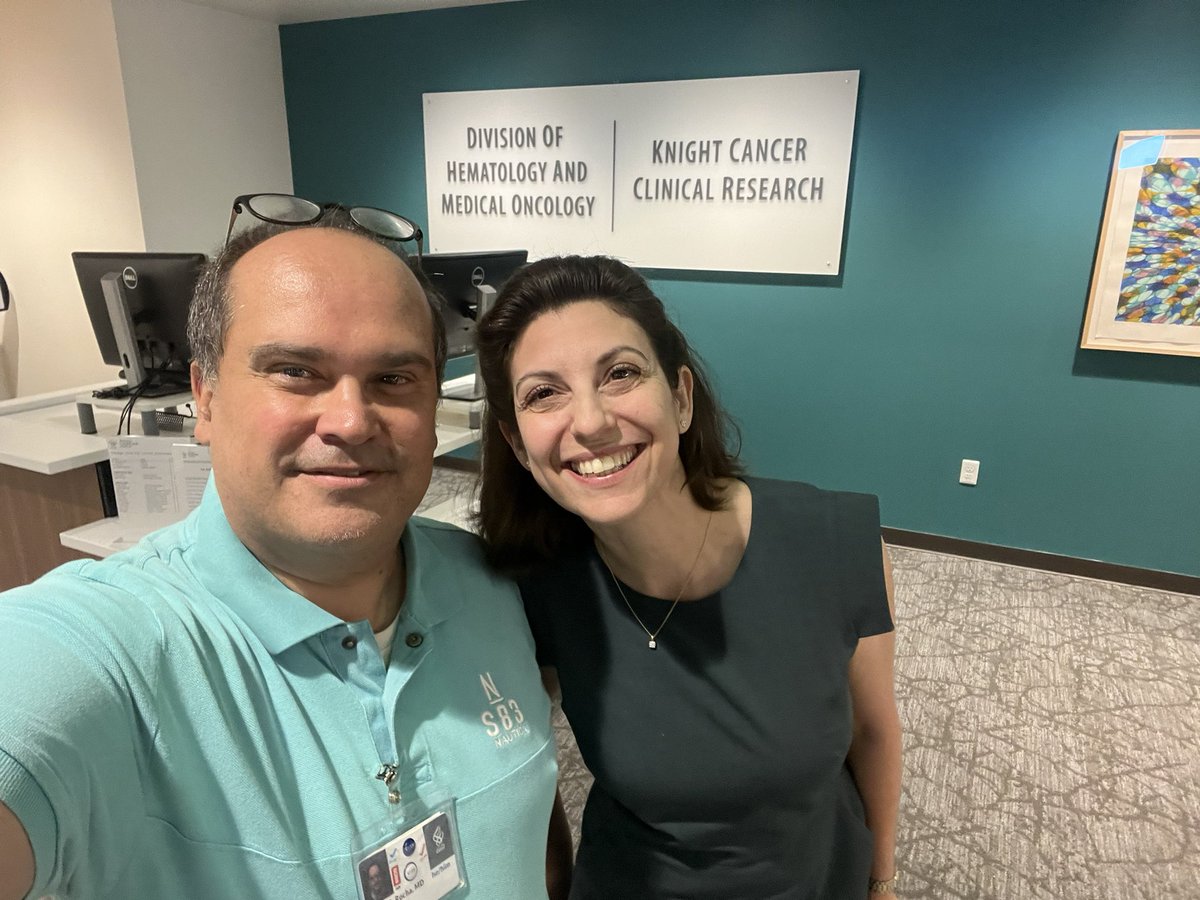 FlavioRochaMD's tweet image. So great to catch up and learn from @KReissMD about the current advancements in #BRCA and #PARP for #PDAC including her @eaonc E2192 #APOLLO trial currently accruing @OHSUsurgery @OHSUpancreatic @Jon_BrodyPhD @Graceful_Views #precisiononcology 🧬 🩸 🧪 💊 #endcancer @OHSUKnight