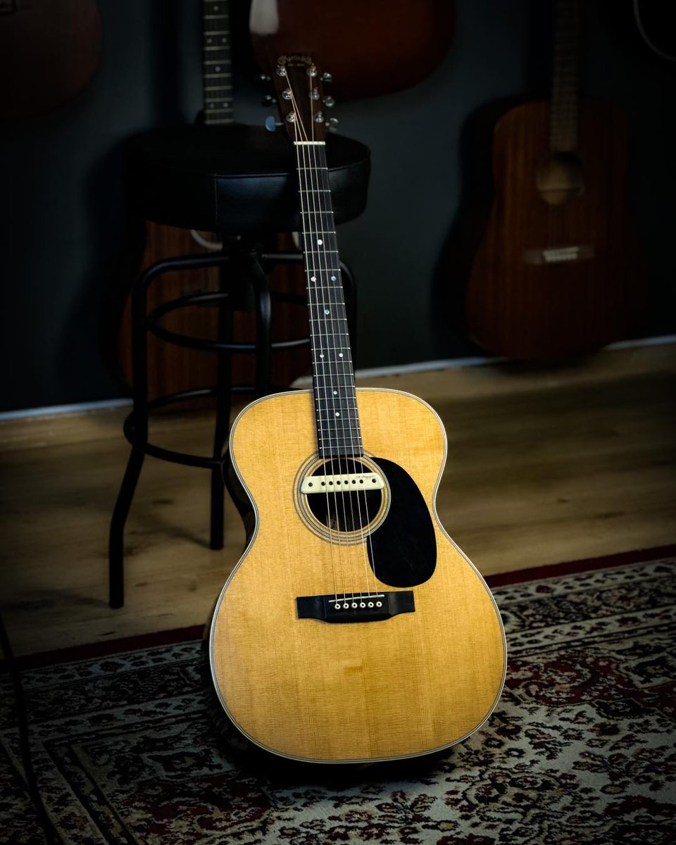 A Martin 000-28 Natural with our M1.