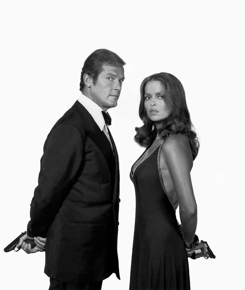 Nobody does it better. #thespywholovedme #rogermoore #barbarabach #bond #jamesbond #deoldify #bondtwitter