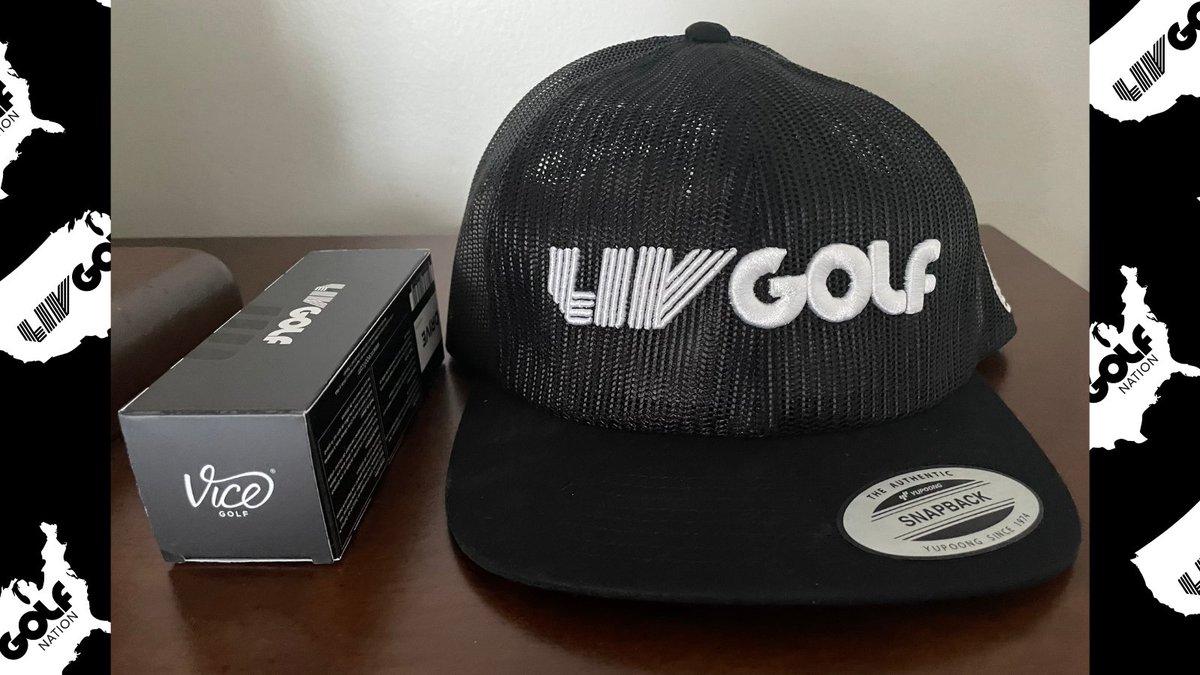 🚨LIV MERCH GIVEAWAY🚨

LIV Golf is here to STAY! To celebrate, we are giving away an OFFICIAL LIV Golf Snapback Hat and a sleeve of LIV branded Vice Balls.

To enter: Like/RT this tweet, and follow <a href="/LIVGolfNation/">LIV Golf Nation</a>

The winner will be announced Sunday night!