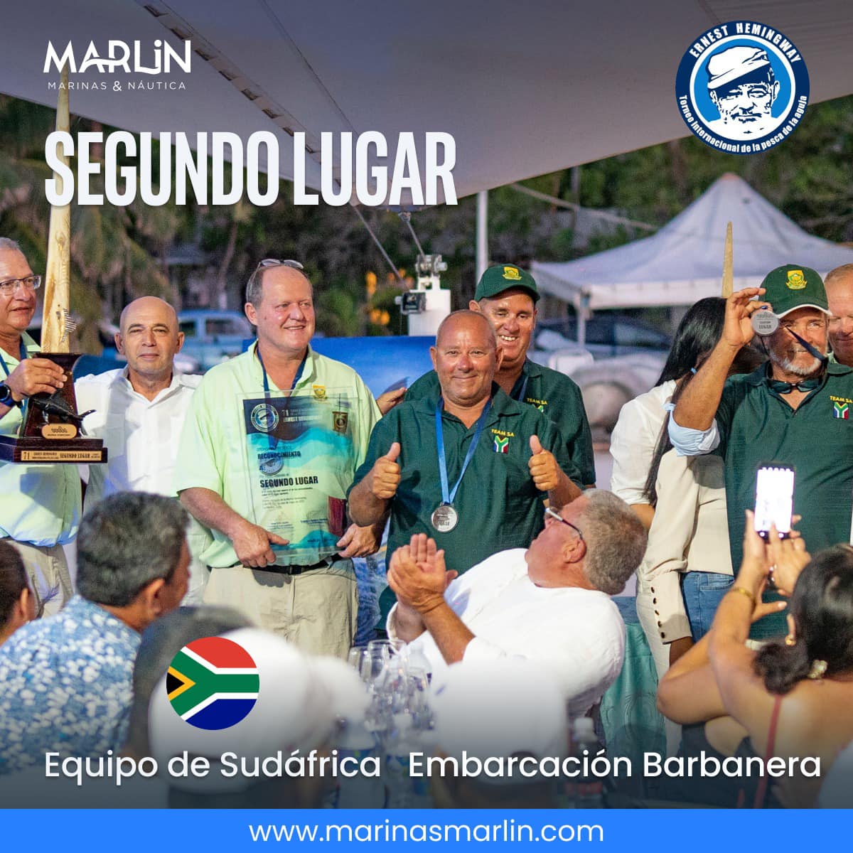 nautica_marlin's tweet photo. 📷¡#Sudáfrica obtuvo el #Primer y #SegundoLugar!71 #EdiciónDelTorneoInternacionalErnestHemingway
📷 #Equipo de #Sudáfrica, Embarcación #PilarII
📷#Equipo de #Sudáfrica,Embarcación Barbanera
#CubaÚnica
Marlin Marina Hemingway
@cubasol1
📷 https://t.co/s9pA9AZzvV 📷 https://t.co/MDakFWU1yq