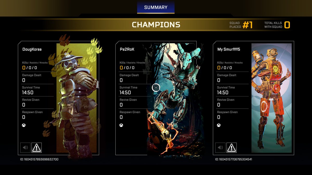 pa2rok_tv's tweet image. This is how real champions do it. No ratting. No running. Just really bad at hide and seek~

Thanks for the games
@DougKorea @BeastFromEastTV

#ApexLegends #takenotes #progamers #champsquad #donuts #gaming #follow #twitch #top  #XboxShare #letsgetweird #ftherats