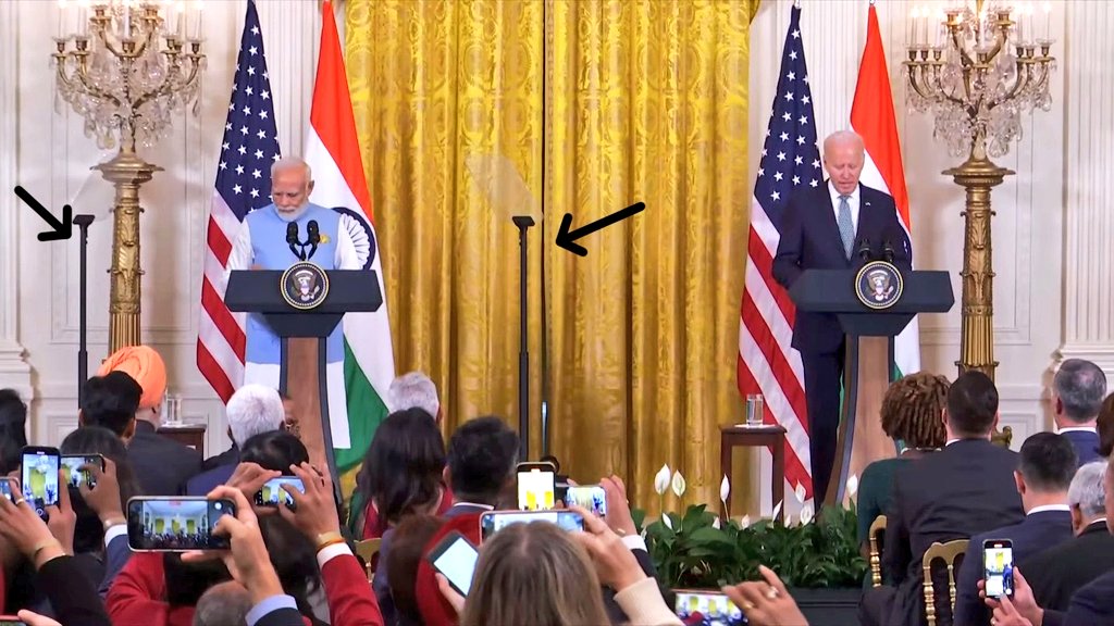 They lead the world but still can't afford to get a  teleprompter for their president in their own country. 

Whereas our PM flies thousand miles with his teleprompters . That's the commitment of a global leader. Proud moment for India 🇮🇳

#ModiInAmerica