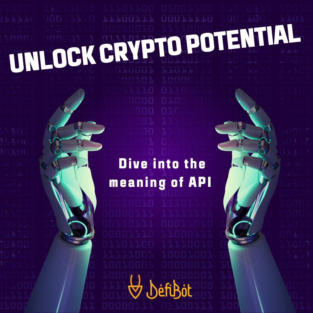 DeFiBotOfficial's tweet image. API is short for Application Programming Interface. 📈💰💼
For cryptocurrency trading, an API allows 3rd parties to connect with your exchange, giving access to real-time market data, make trades, and manage your account.💰📊
#CryptoAPI #Blockchain #Cryptocurrency 🚀🔗💰