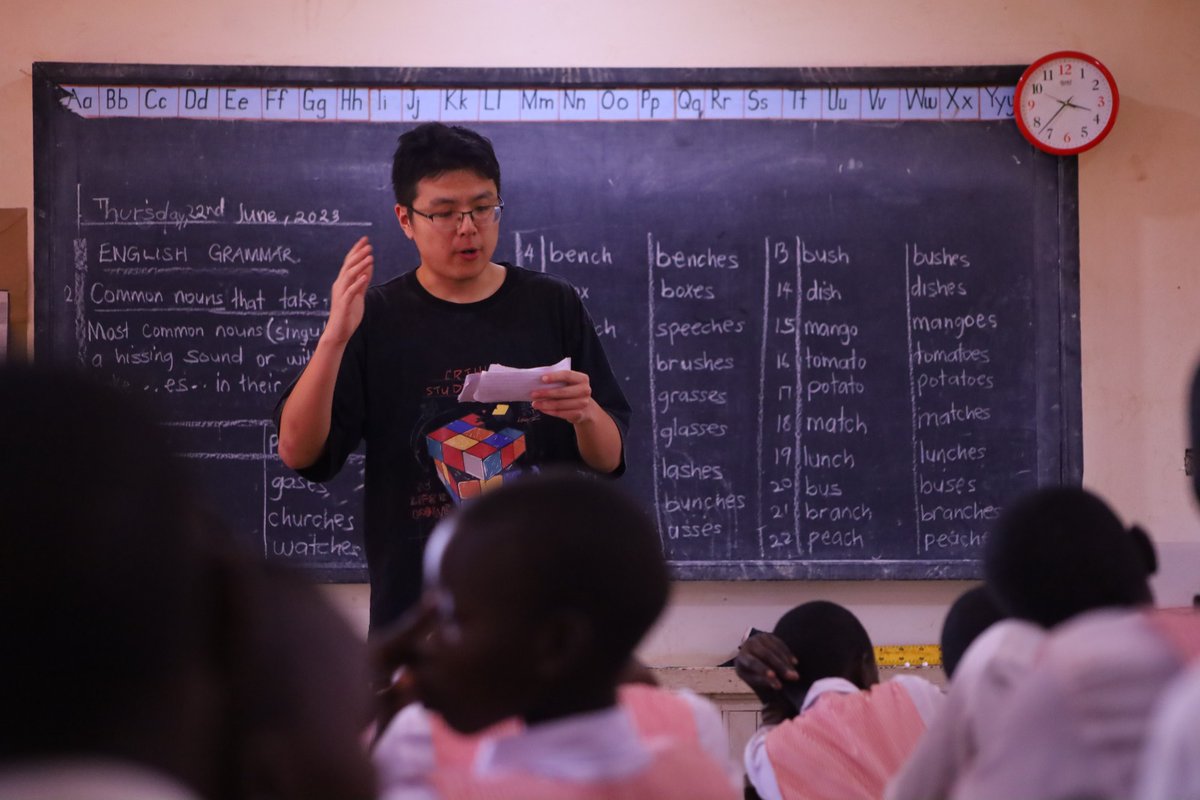 nyhnuganda's tweet photo. #GrowthandDevelopment_MentalHealth "Conflicts can affect someone's school performance, mental health and increased bullying. We must always solve issues in a friendly manner to improve relations" shared by #Jiang a Chinese intern during a school outreach at Naguru Katali P/S https://t.co/lddEUdDm6p