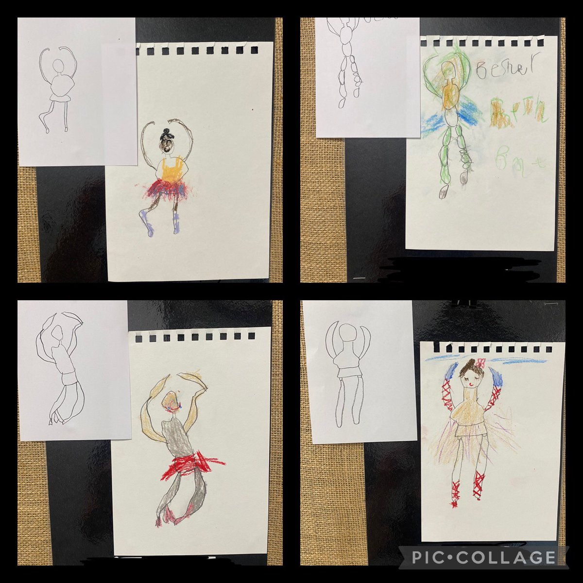 ljboyer4's tweet photo. Art inspired by Edgar Degas’ ballerinas. 🩰
Reception children @AASSheffPrimary made an observational drawing of a wooden mannequin posed as a ballerina, then they added the detail using pastels. They also made ballerina sculptures using tin foil. https://t.co/6ZbfjSpDRx