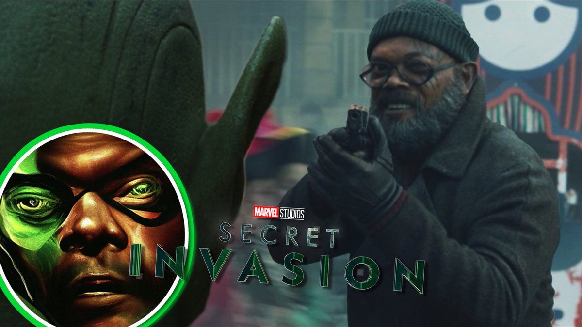 TheRealPleeka's tweet photo. Secret Invasion Ep 1 Spoiler Review #MarvelStudios #SecretInvasion #nickfury #Skrull #pleeka https://t.co/gO1cXyFTI5 https://t.co/dTAX3FPTyl