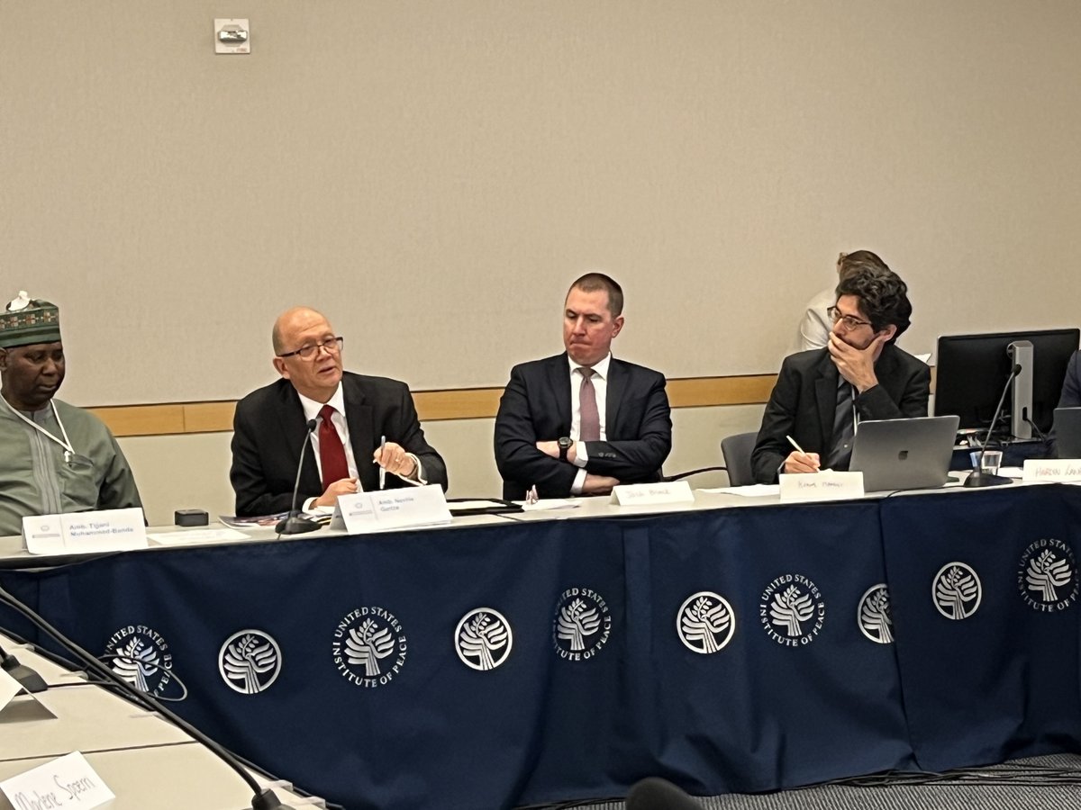 'We need academics (...) we want to challenge the academic world to help us,' says @NamibiaUN 🇳🇦 Ambassador @NevilleGertze on a potential reform of the @UN Security Council during @acunstweets Annual Meeting