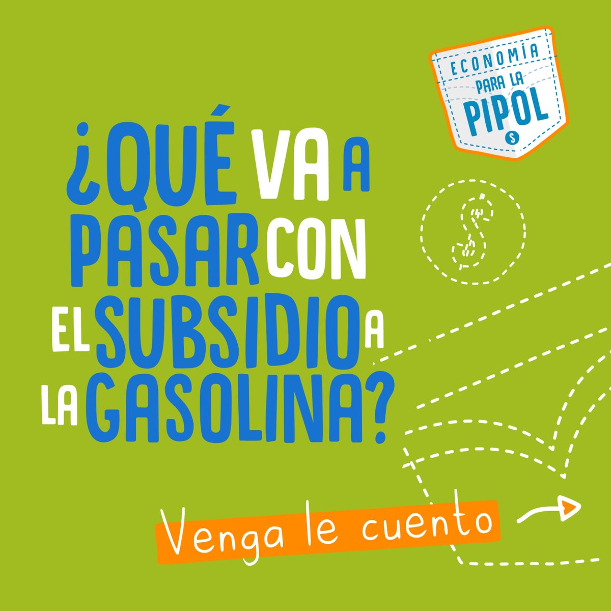 EconomiaPipol's tweet photo. ¡GASOLINAAA A 30 MIL! No mentiras... 

Ya que tenemos su atención, acá venimos a contarles el rollo del futuro del subsidio de la gasolina. 

Se viene su hilo fav. del día 🧵 https://t.co/QiySKjLDTJ