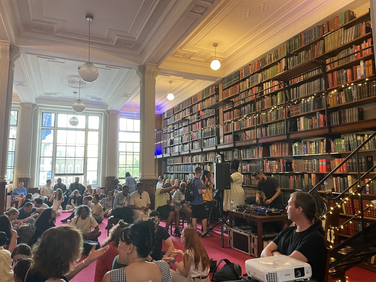 laughinglibby's tweet photo. The amazing @DeanAtta performing at tonight’s #RAPParty @TheLondonLib #Windrush75 https://t.co/KOZMGG09wT
